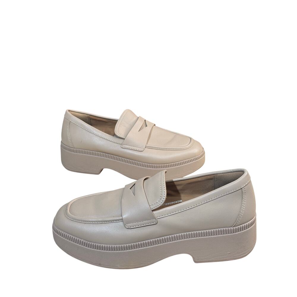 Fit flop platform penny loafer size 10